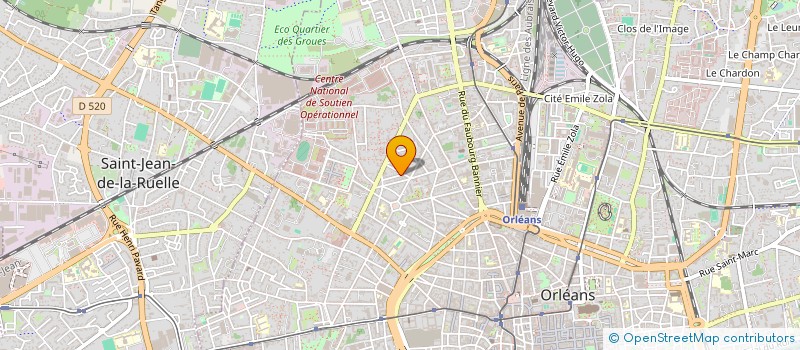 localisation de l'entreprise ROGAA à ORLEANS