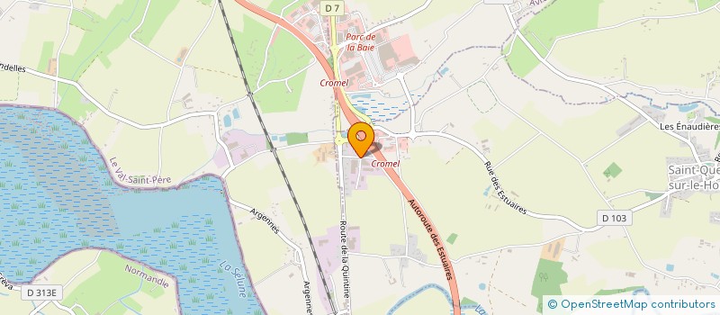 localisation de l'entreprise ROGADO  SAINT-QUENTIN-SUR-LE-HOMME