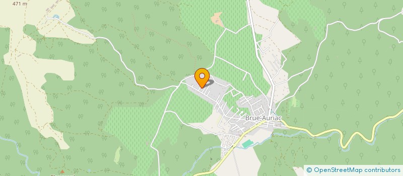 localisation de l'entreprise ROGAM  BRUE-AURIAC