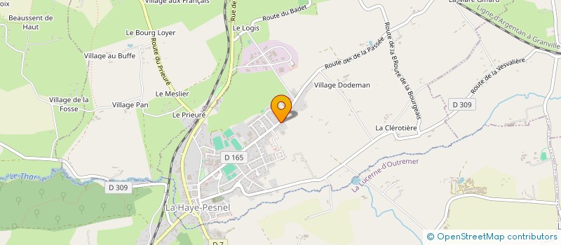 localisation de l'entreprise ROGAN  LA HAYE-PESNEL