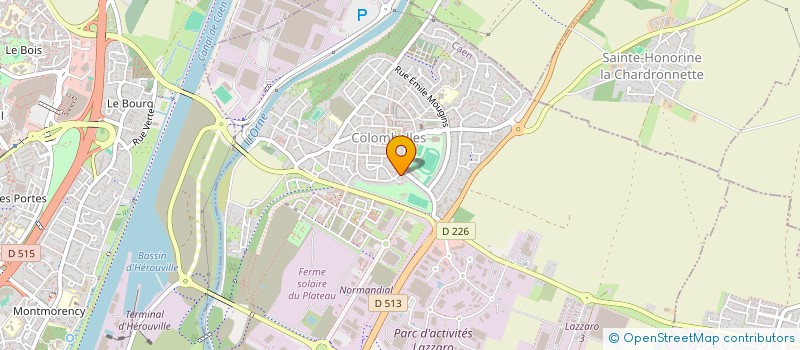 localisation de l'entreprise ROGARIMO  COLOMBELLES