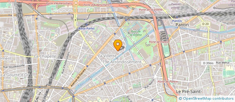 localisation de l'entreprise ROGELEC  PARIS