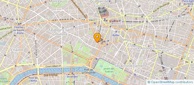 localisation de l'entreprise ROGER  PARIS