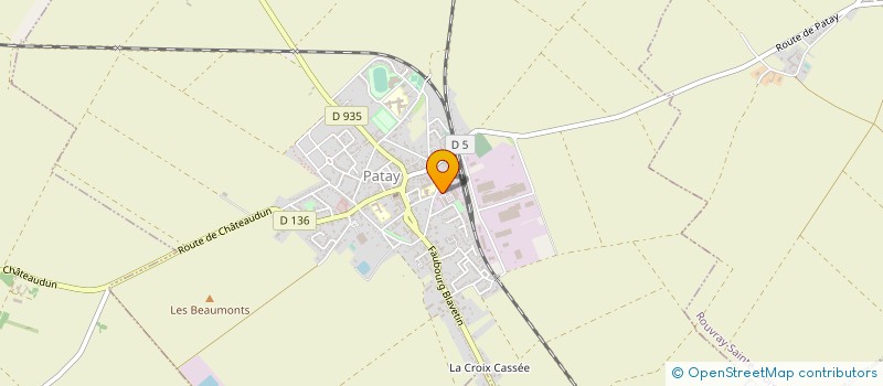 localisation de l'entreprise ROGER à PATAY