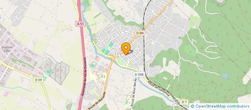 localisation de l'entreprise ROGER BASSIL à AIX EN PROVENCE
