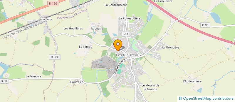 localisation de l'entreprise ROGER DE VENDEE à AUBIGNY-LES CLOUZEAUX