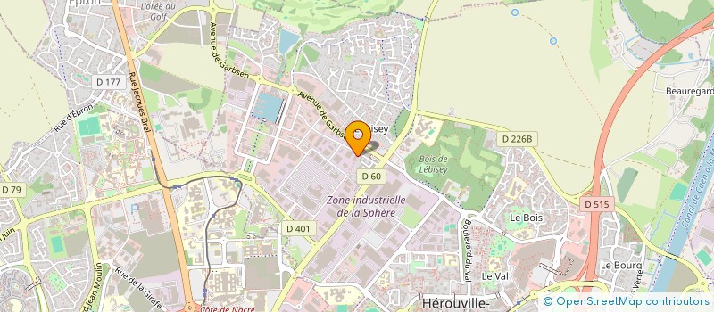 localisation de l'entreprise ROGER ET COMPAGNIES HOLDING à HEROUVILLE-SAINT-CLAIR