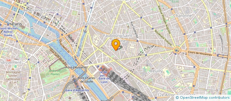 localisation de l'entreprise ROGER ET MEYER SARL  PARIS