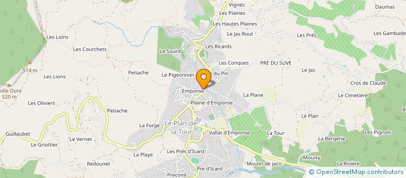 localisation de l'entreprise ROGER GUILLEMINOT TRANSACTIONS à SAINTE MAXIME