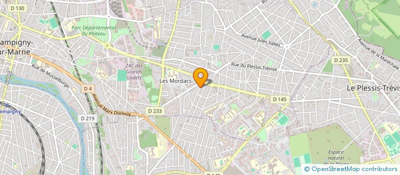 localisation de l'entreprise ROGER LAONDES ET FILS  CHAMPIGNY-SUR-MARNE