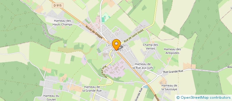 localisation de l'entreprise ROGER MRP  VARENGEVILLE-SUR-MER