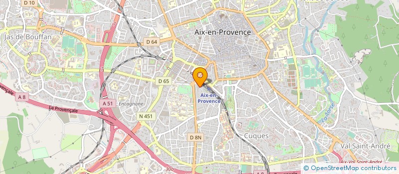 localisation de l'entreprise ROGER REYNIER REALISATIONS à AIX-EN-PROVENCE