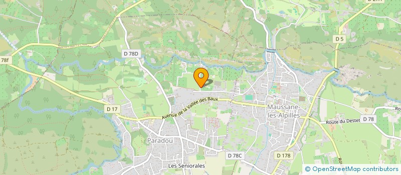 localisation de l'entreprise ROGER ROCH  PARADOU (LE)