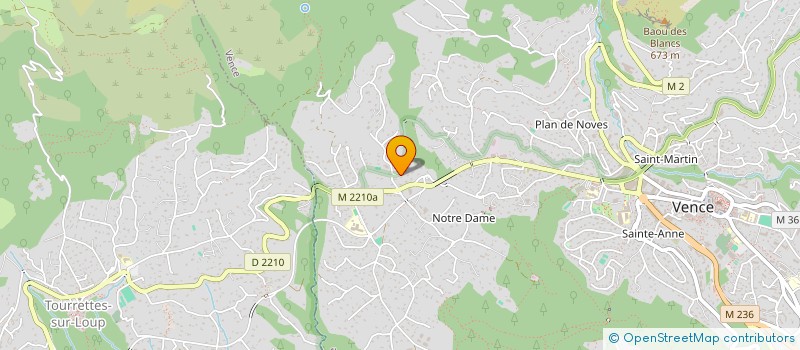 localisation de l'entreprise ROGEROME  VENCE