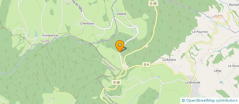 localisation de l'entreprise ROGESTRA  VILLECHENEVE