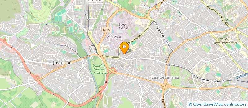 localisation de l'entreprise ROGET- RICARD DA LOMBA LEMOS à MONTPELLIER
