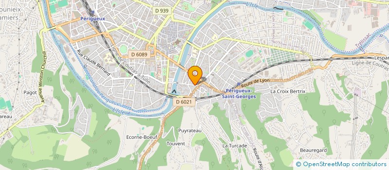localisation de l'entreprise ROGIER LONJON à PERIGUEUX