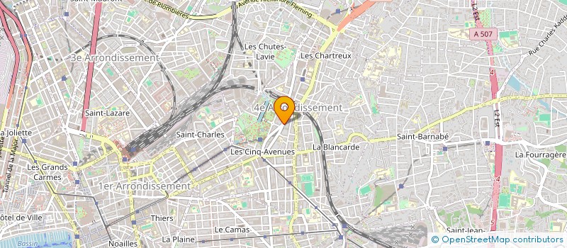 localisation de l'entreprise ROGLIMMO à MARSEILLE