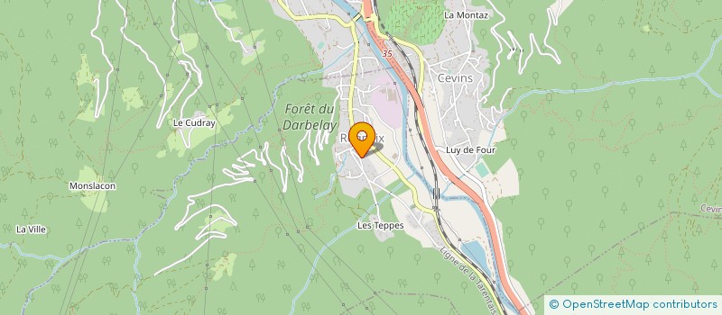 localisation de l'entreprise ROGNAIX  SUR  SCENE  ROGNAIX