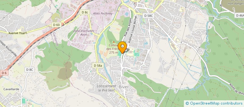 localisation de l'entreprise ROGNES T.P. EURL à GARDANNE