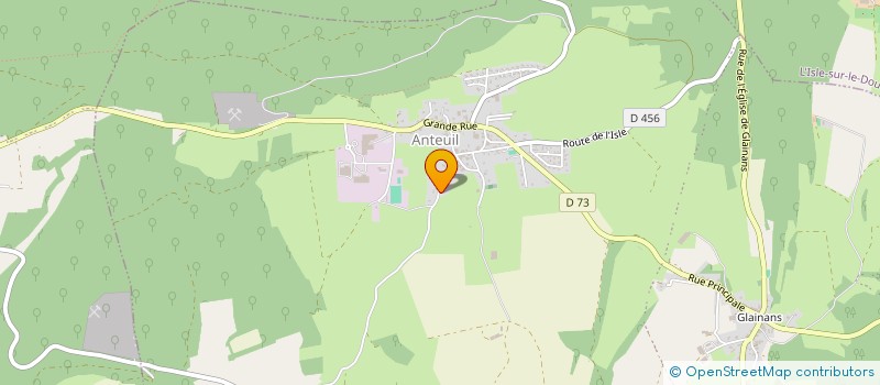 localisation de l'entreprise ROGNON DIAGNOSTIC  ANTEUIL