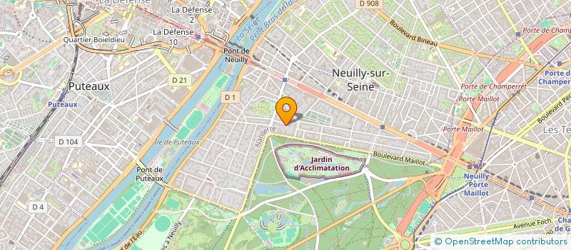 localisation de l'entreprise ROGONEY SERVICES à NEUILLY-SUR-SEINE