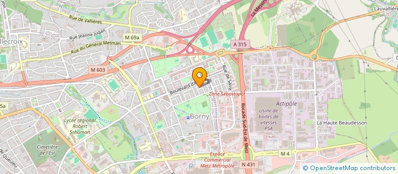 localisation de l'entreprise ROGOVITZ IMMOBILIER  METZ