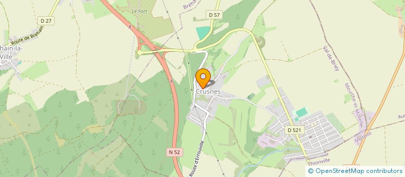 localisation de l'entreprise ROGUE ONE  CRUSNES