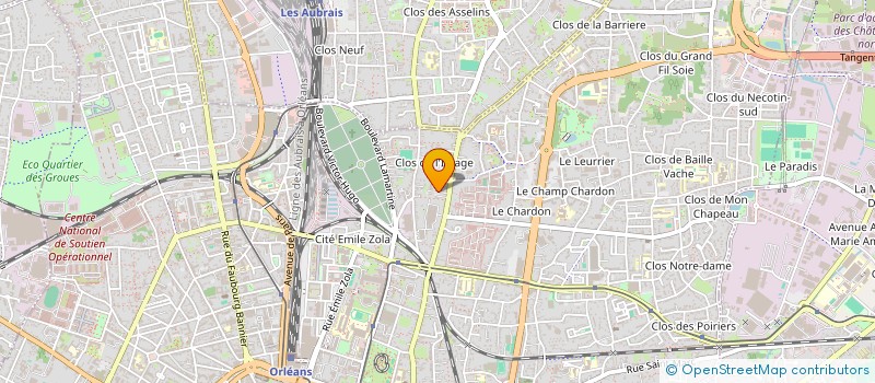 localisation de l'entreprise ROGUE45 à ORLEANS