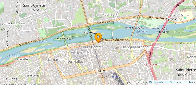 localisation de l'entreprise ROGUSTA  TOURS