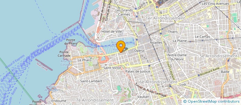 localisation de l'entreprise ROHA à MARSEILLE
