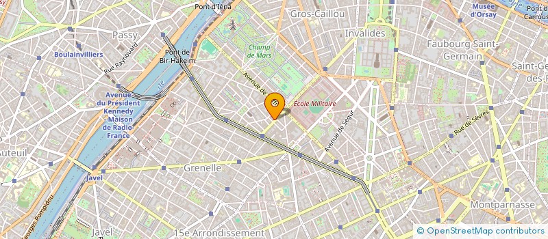 localisation de l'entreprise ROHAN  PARIS