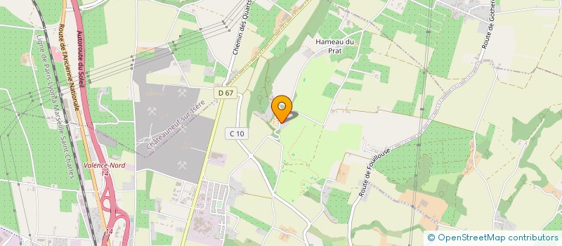 localisation de l'entreprise ROHEJE  BOURG-LES-VALENCE