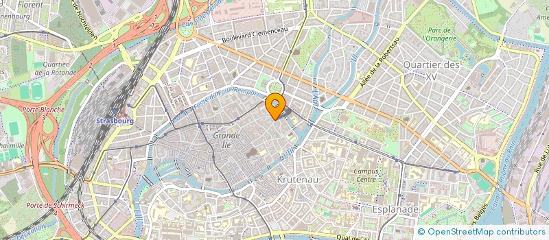 localisation de l'entreprise ROHFRITSCH DEVELOPPEMENT à STRASBOURG