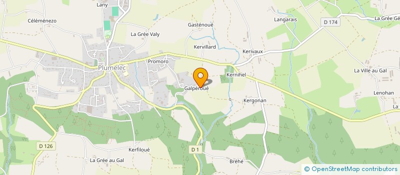 localisation de l'entreprise ROHIRRIM  PLUMELEC