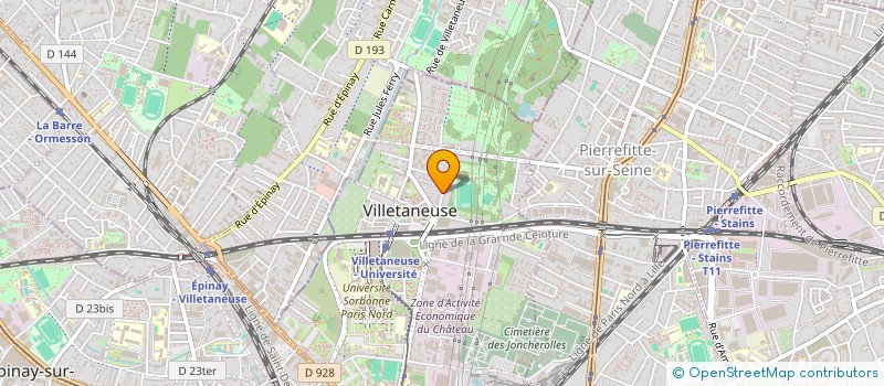 localisation de l'entreprise ROHIT à VILLETANEUSE