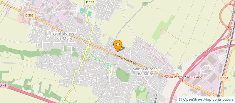 localisation de l'entreprise ROHNER IMPACT  SAINT-LAURENT-DE-MURE