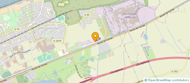 localisation de l'entreprise ROHRER FRANCE NETTOYAGE & LOGISTIQUE  LEFFRINCKOUCKE