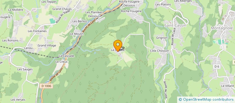 localisation de l'entreprise ROI BVCP  SAINT-CASSIN