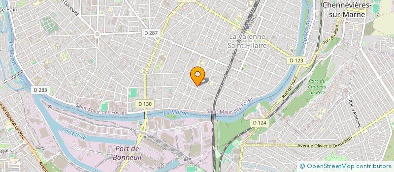 localisation de l'entreprise ROI DAME & 2AS à SAINT-MAUR-DES-FOSSES