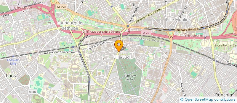 localisation de l'entreprise ROI DES PAINS à LILLE