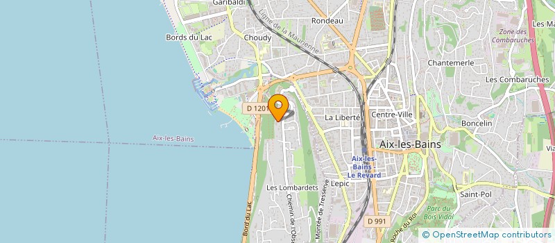 localisation de l'entreprise ROI GEORGE  TRESSERVE