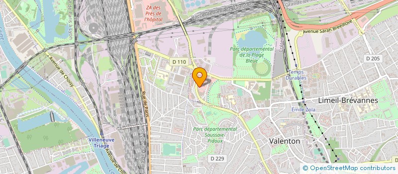 localisation de l'entreprise ROI IMPORT-EXPORT ET DISTRIBUTION  VILLENEUVE-LE-ROI