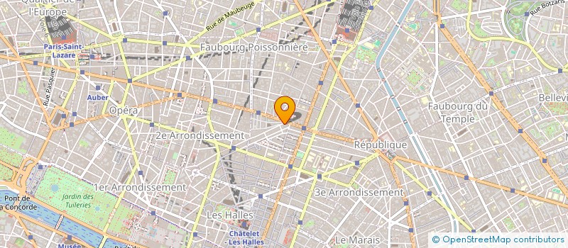 localisation de l'entreprise ROI MEDIA  PARIS