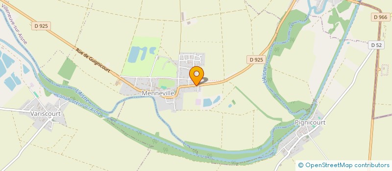 localisation de l'entreprise ROI ROUGE  VILLENEUVE-SUR-AISNE