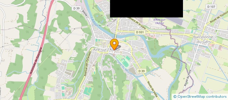 localisation de l'entreprise ROIG  AIRE-SUR-L'ADOUR