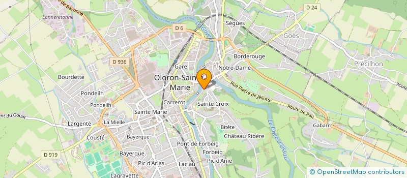 localisation de l'entreprise ROIS ET REINE  OLORON-SAINTE-MARIE