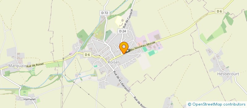 localisation de l'entreprise ROISEL AVENTURE  ROISEL