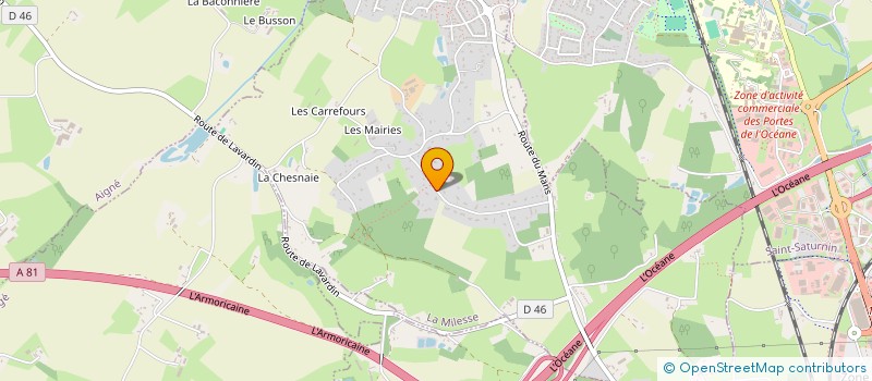 localisation de l'entreprise ROISNE HALGAND  LA MILESSE