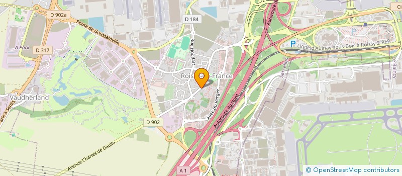 localisation de l'entreprise ROISS PIZZA  ROISSY-EN-FRANCE